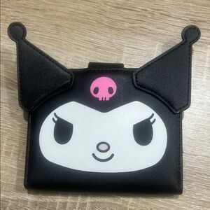 Sanrio Kuromi Black White wallet. Nwots.